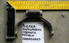 Вилка блокировки заднего колеса 199014320053