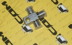 Тройник тормозных трубок заднего моста с новым суппортом М14 L= 48 LG863N 30808113298