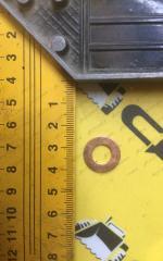 Прокладка форсунки медная d=9, D=18 (Euro 2) VG14080082