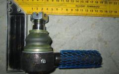 Наконечник продольной рулевой тяги (конус 24) левый AZ9100430218-11 CREATEK