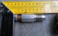 Клапан обратный на рампу (Euro 3) Howo 095420-0260