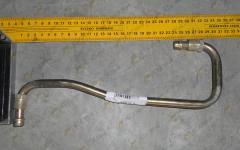 Трубка для подачи масла в турбину VG1560070001