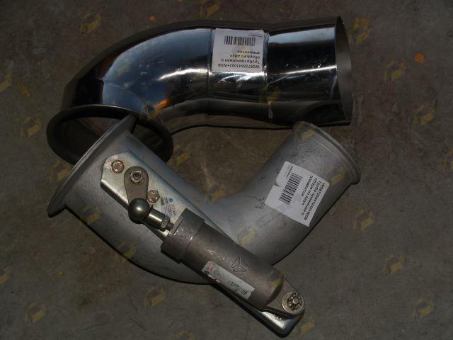 Труба приемная в сборе из двух элементов WG9725541042+WG9725540043