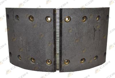 Колодка тормозная задняя с накладками HOWO/Shaanxi 199000340061