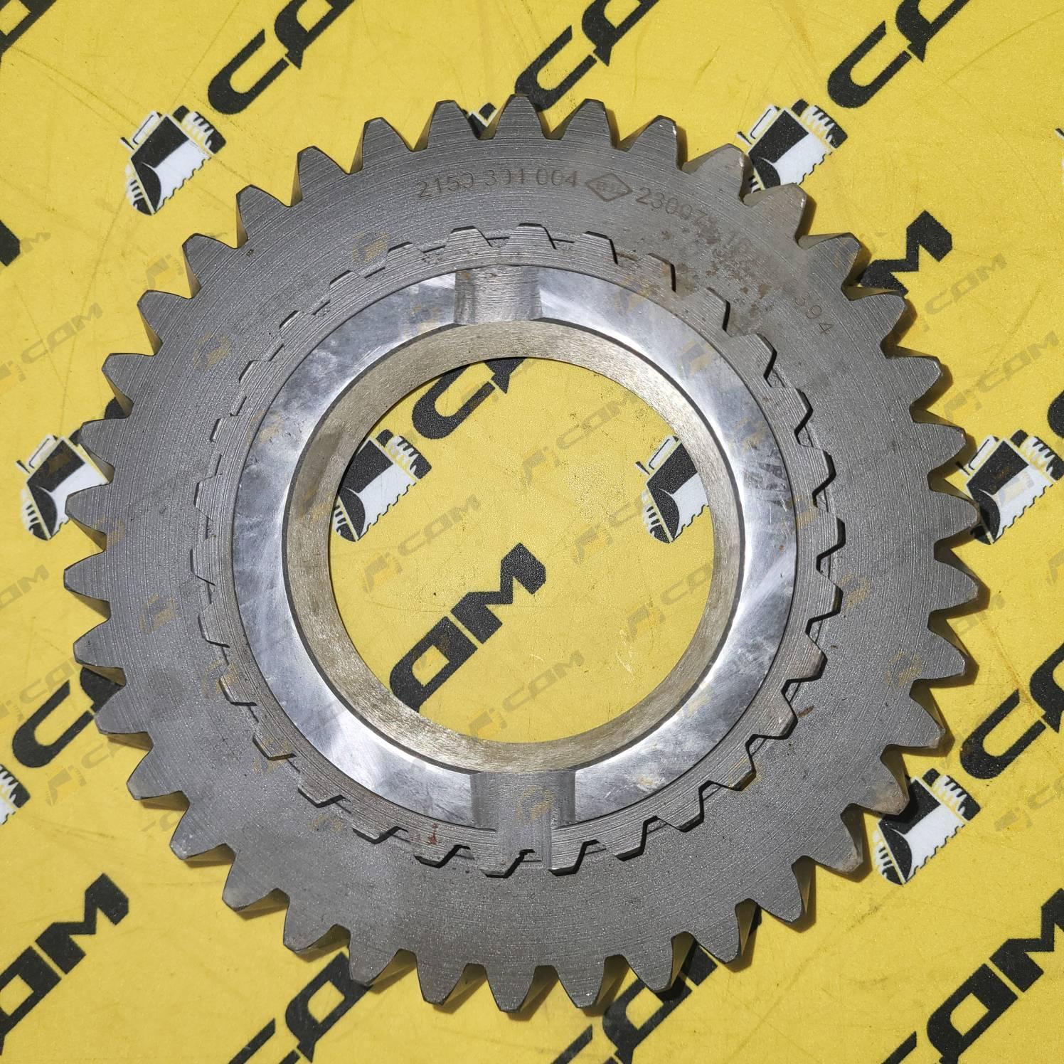 Шестерня второй передачи второго вала HOWO ZF 5S-150GP 2159304004