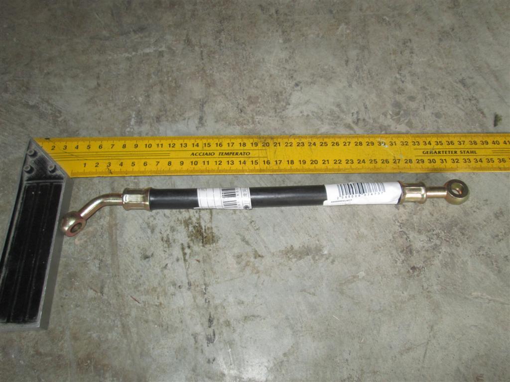 Шланг подачи смазки в компрессор L=310мм H2/H3 VG1560070060